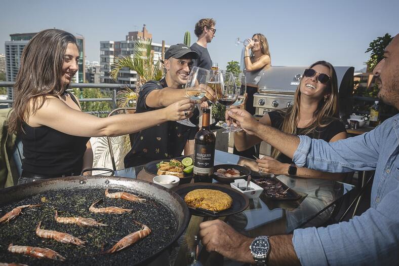 Paellas y tapas en santiago de chile